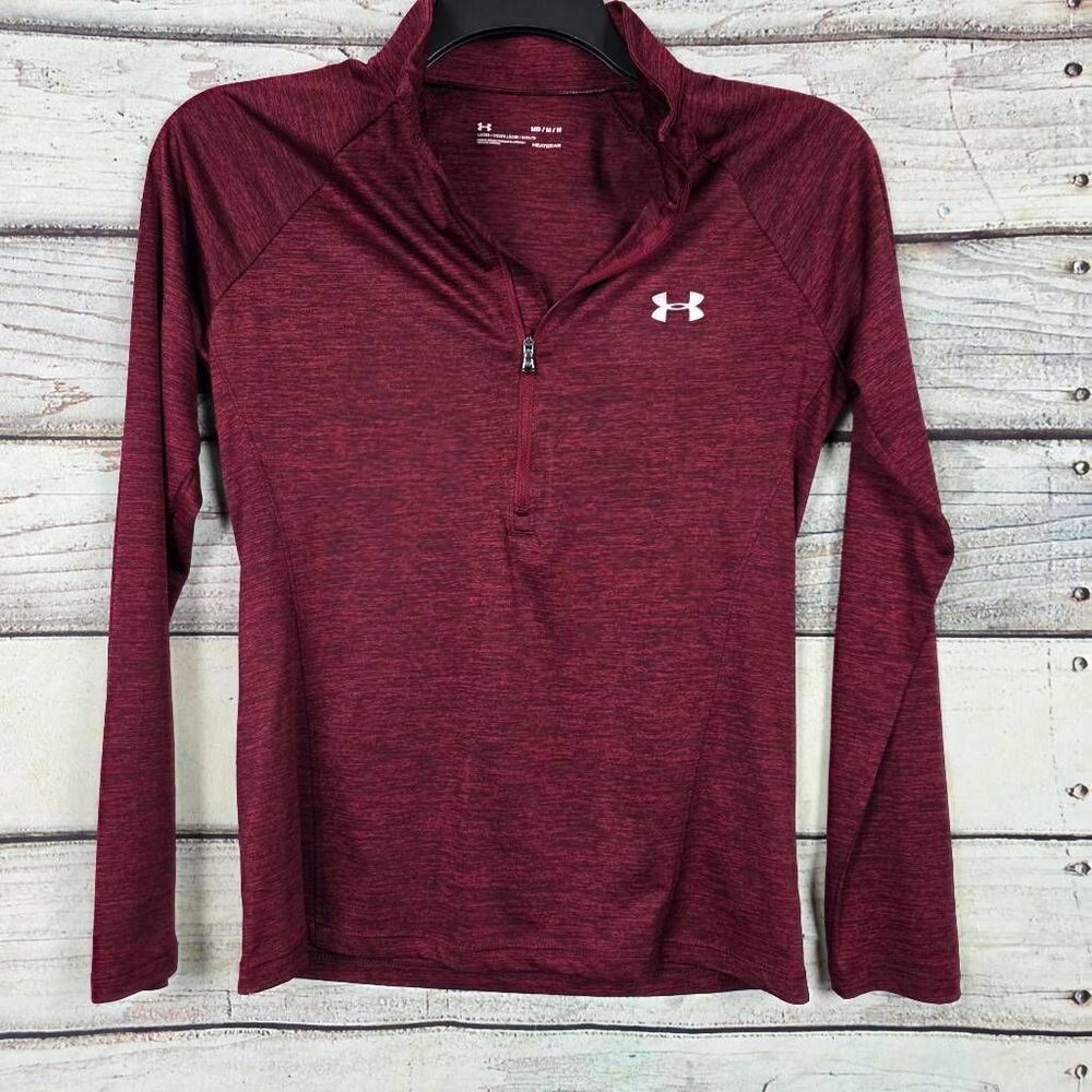 Under Armour HeatGear Quarter Zip Pullover Women’s M